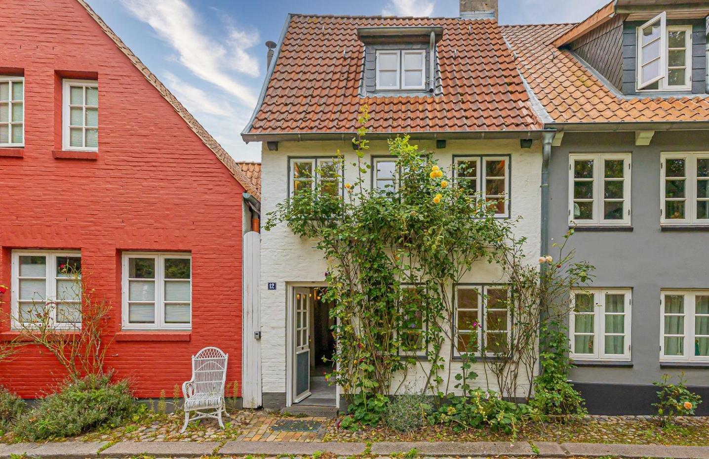 Fewo1846 - Altes Steuermannhaus - Uriges Reihenhaus Mit 2 Schlafzimmern In Der Altstadt Flensburg Exterior photo
